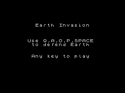 Opening screen