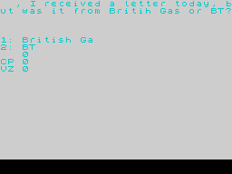 Running screen