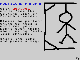 Opening screen