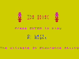 Opening screen