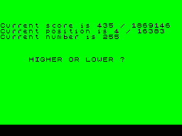 Running screen