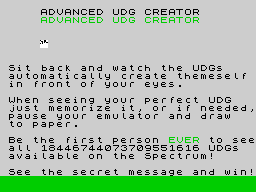 Running screen