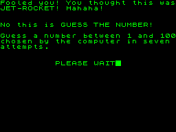 Opening screen