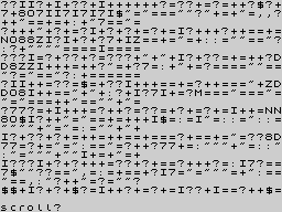 Running screen