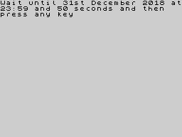 Running screen