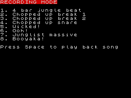 Running screen
