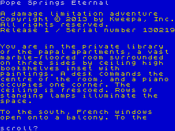 Running screen
