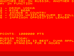 Running screen