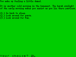 Running screen