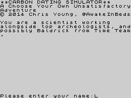 Running screen