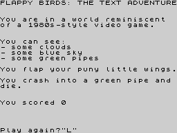 Running screen