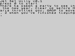 Running screen