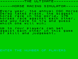 Running screen