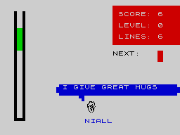 Running screen