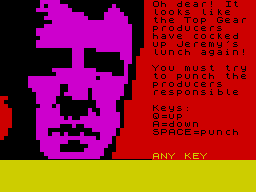 Opening screen