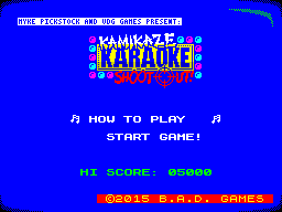 Opening screen