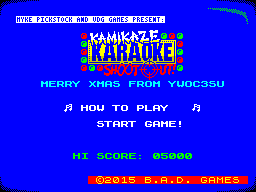 Opening screen