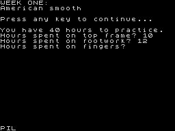 Running screen