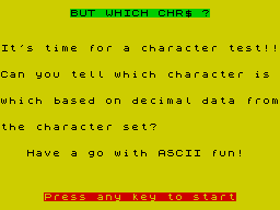 Running screen