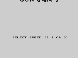 Opening screen