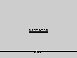 Opening screen