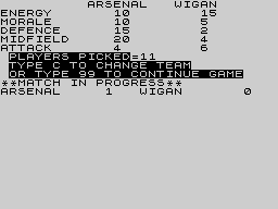 Running screen