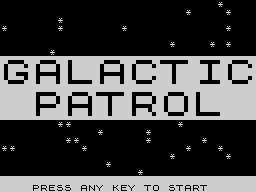 Opening screen