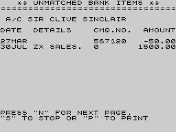 Running screen