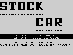 Opening screen