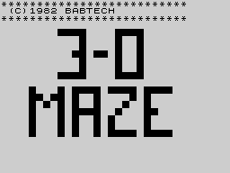 Opening screen