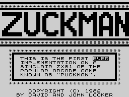 Opening screen