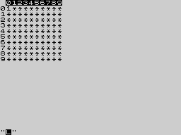 Running screen