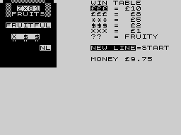 Running screen