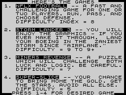 Running screen