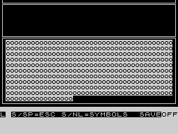 Running screen