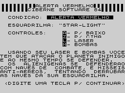 Opening screen