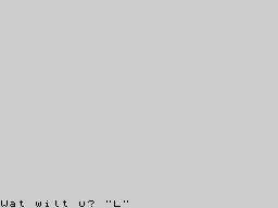 Opening screen