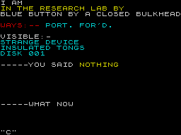 Running screen