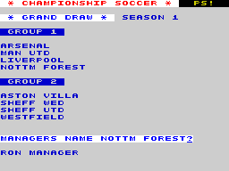 Running screen