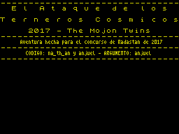 Opening screen