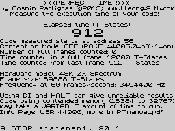 Running screen