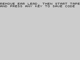 Running screen