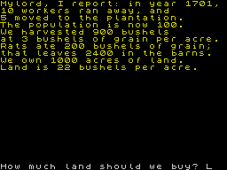 Running screen