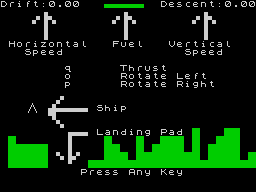 Running screen