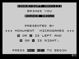 Opening screen