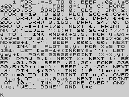 Running screen