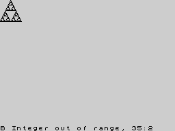 Running screen