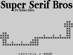 Running screen