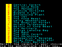 Running screen
