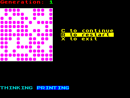 Running screen